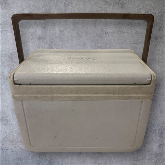 Dale Jarrett Vintage Coleman Flip Top Retro Cooler - Picture 7 of 7